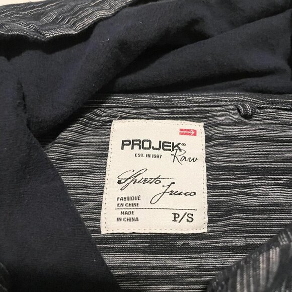 Projek Raw Mens Long Sleeve Shirt Size Small - Picture 3 of 16